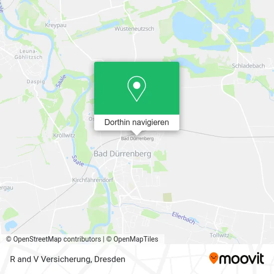 R and V Versicherung Karte