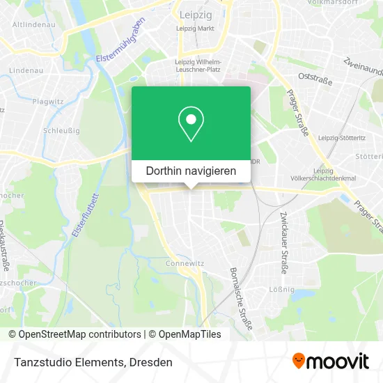 Tanzstudio Elements Karte