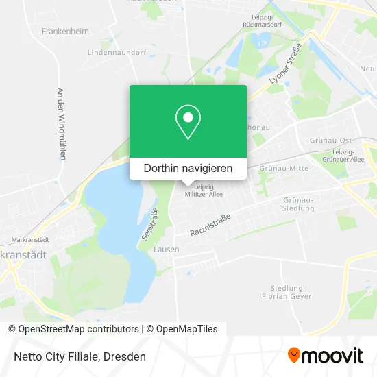 Netto City Filiale Karte