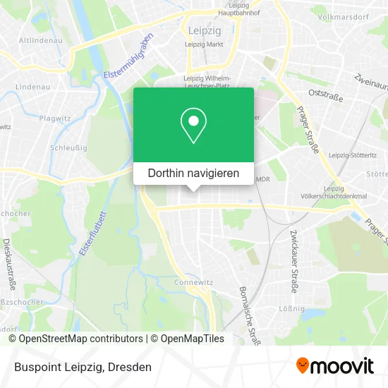 Buspoint Leipzig Karte