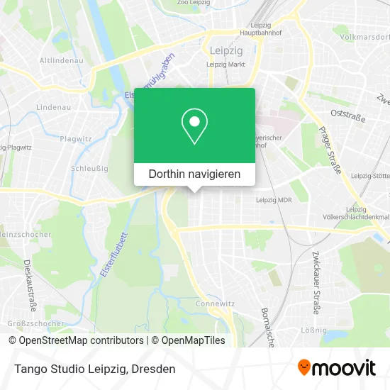 Tango Studio Leipzig Karte