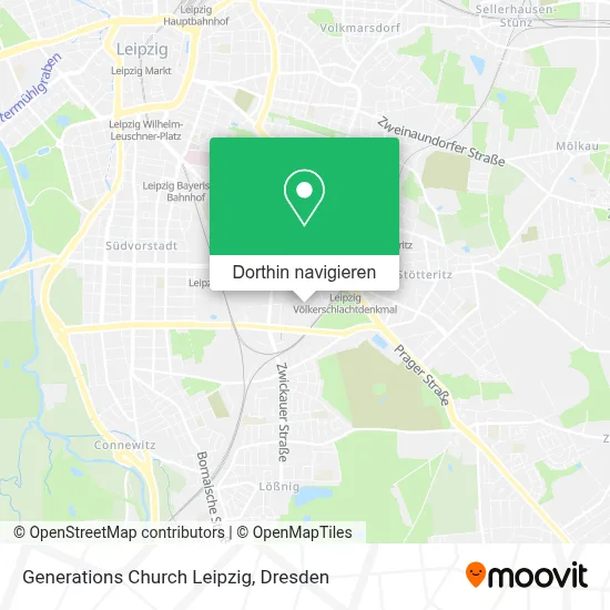 Generations Church Leipzig Karte