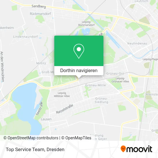 Top Service Team Karte