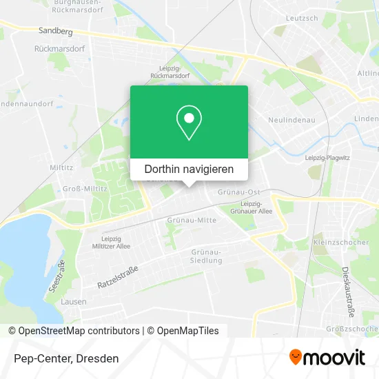 Pep-Center Karte