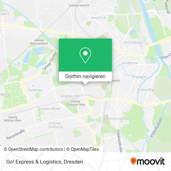 Go! Express & Logistics Karte