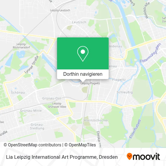 Lia Leipzig International Art Programme Karte