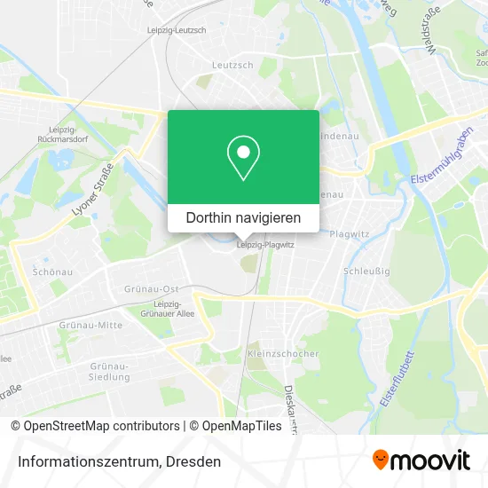 Informationszentrum Karte