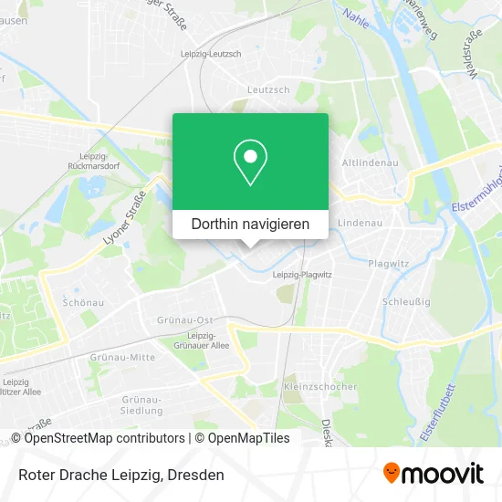Roter Drache Leipzig Karte