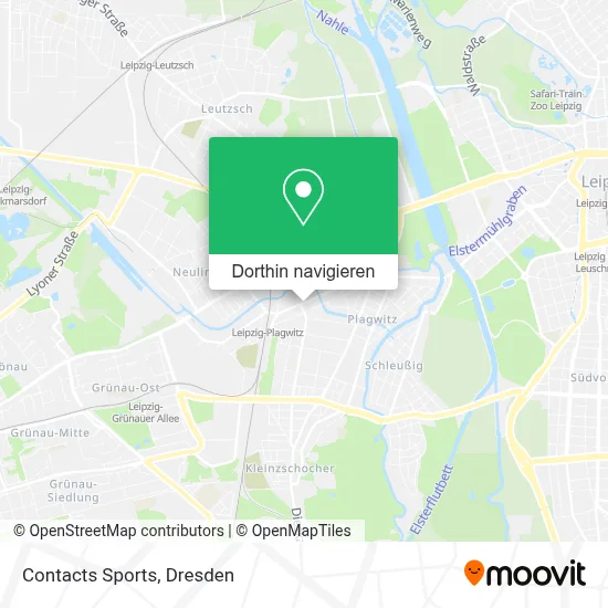 Contacts Sports Karte