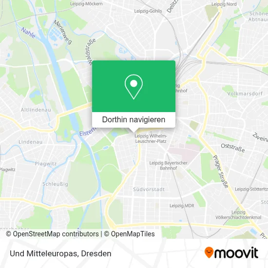 Und Mitteleuropas Karte