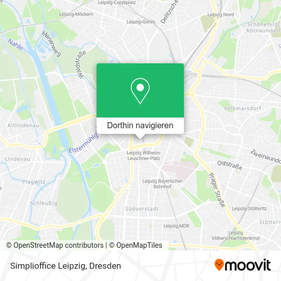 Simplioffice Leipzig Karte