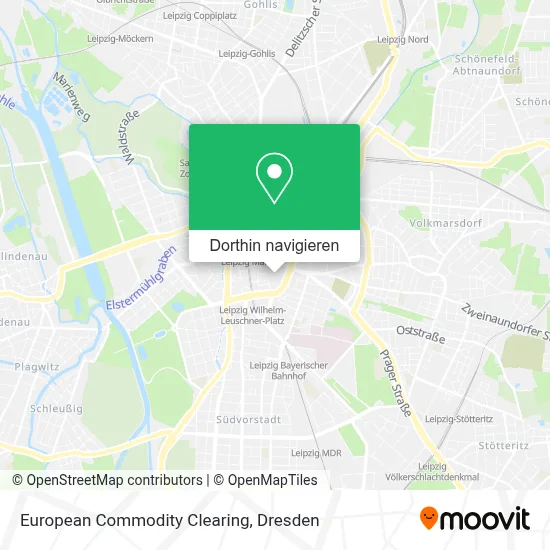 European Commodity Clearing Karte