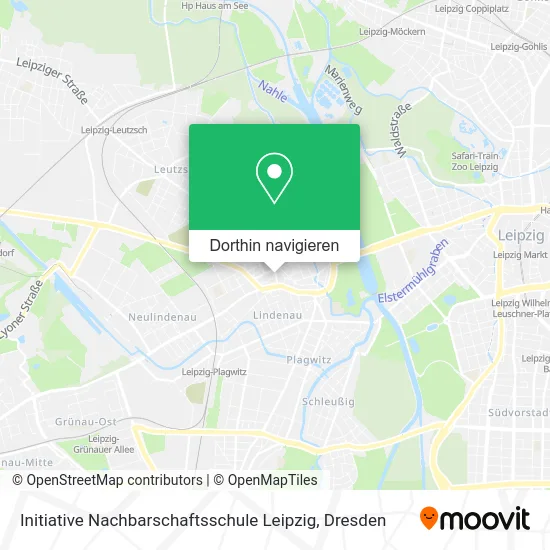 Initiative Nachbarschaftsschule Leipzig Karte
