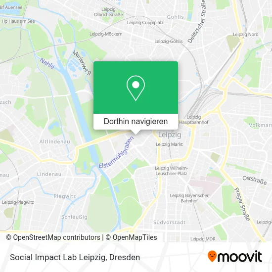Social Impact Lab Leipzig Karte