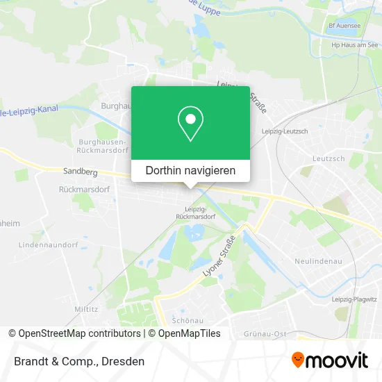 Brandt & Comp. Karte