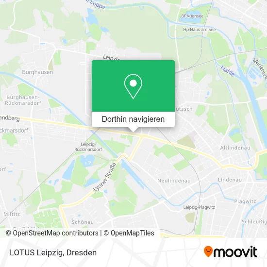 LOTUS Leipzig Karte