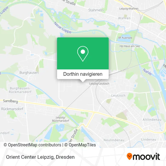 Orient Center Leipzig Karte