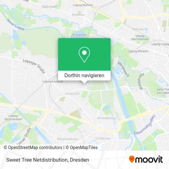 Sweet Tree Netdistribution Karte