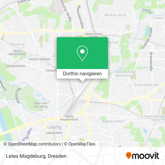 Letex Magdeburg Karte
