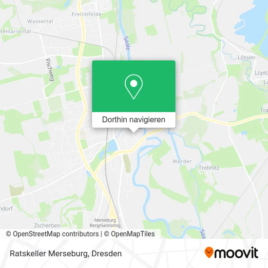 Ratskeller Merseburg Karte