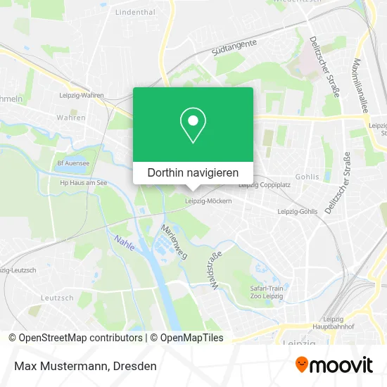 Max Mustermann Karte