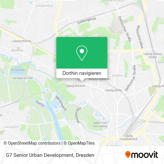 G7 Senior Urban Development Karte