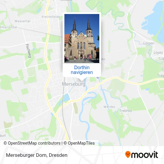 Merseburger Dom Karte