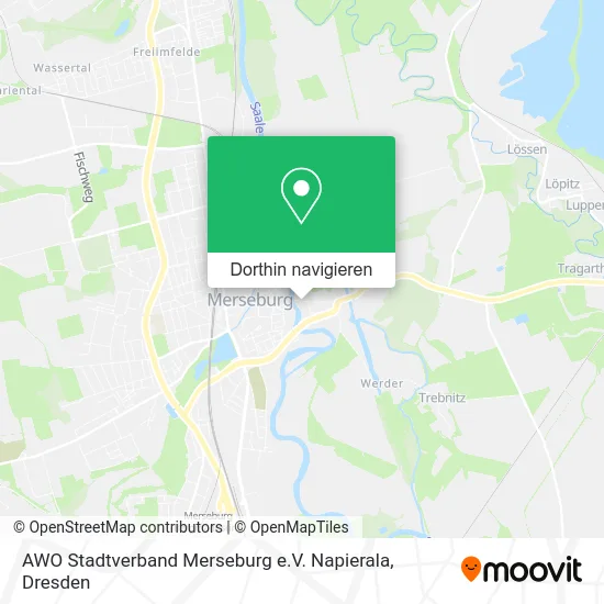 AWO Stadtverband Merseburg e.V. Napierala Karte