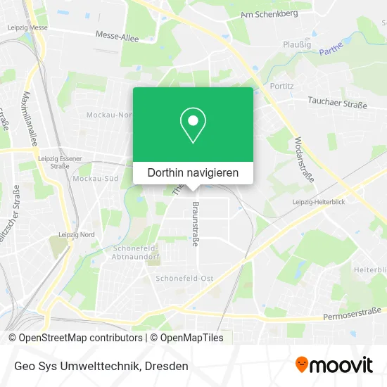 Geo Sys Umwelttechnik Karte