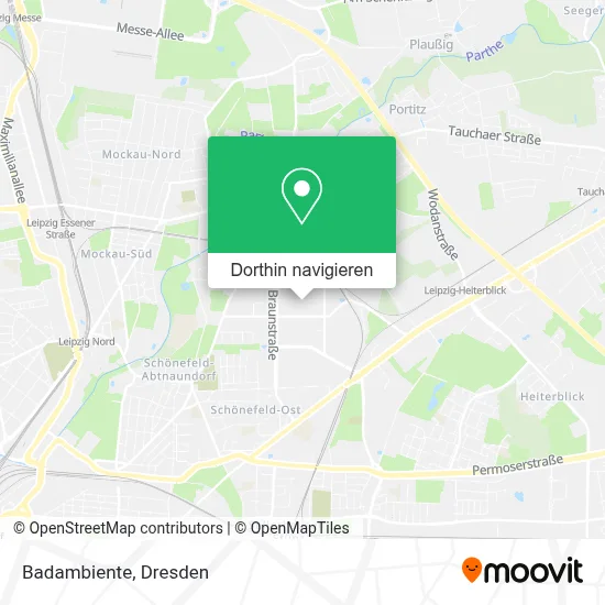 Badambiente Karte