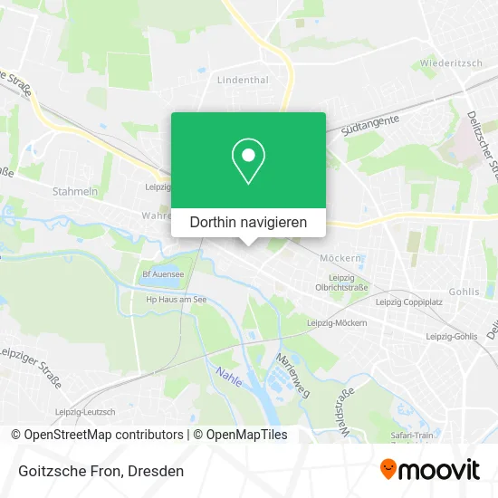 Goitzsche Fron Karte