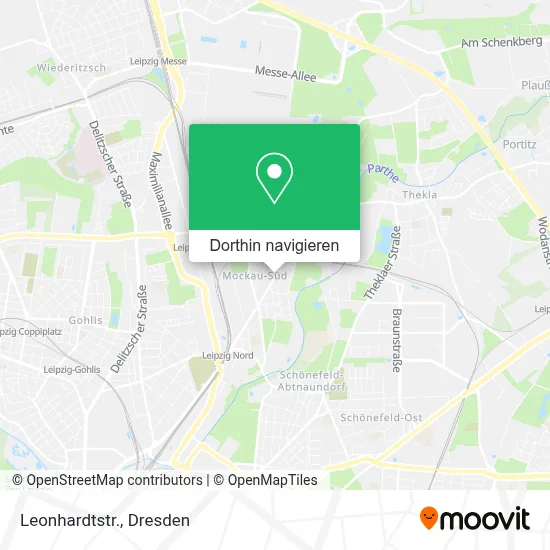 Leonhardtstr. Karte