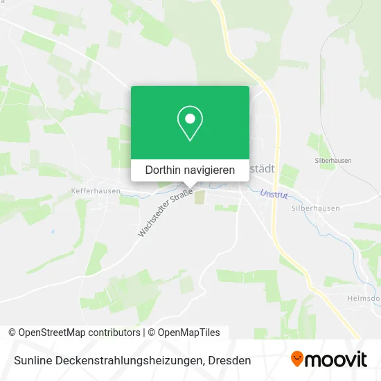 Sunline Deckenstrahlungsheizungen Karte