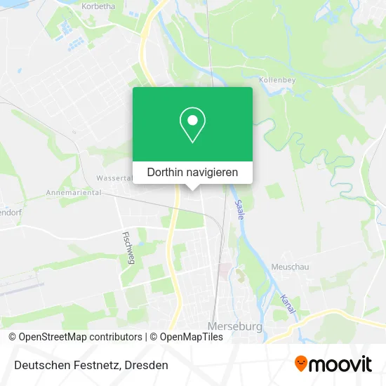 Deutschen Festnetz Karte