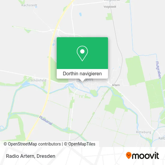 Radio Artern Karte