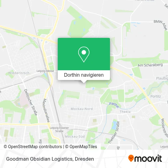 Goodman Obsidian Logistics Karte