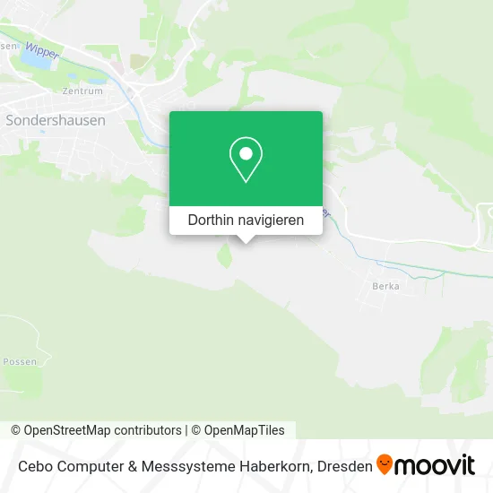 Cebo Computer & Messsysteme Haberkorn Karte