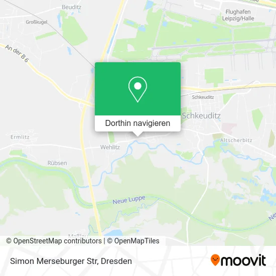 Simon Merseburger Str Karte