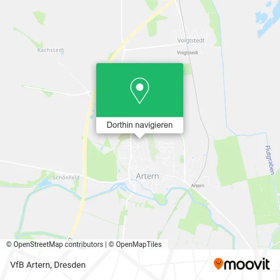 VfB Artern Karte