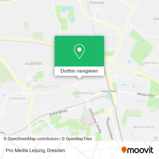 Pro Media Leipzig Karte