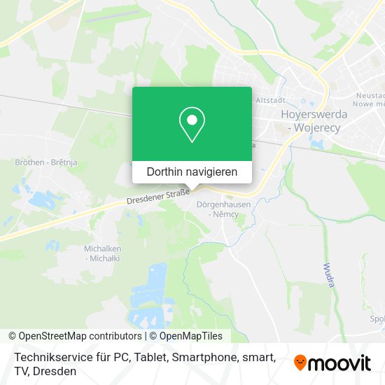 Technikservice für PC, Tablet, Smartphone, smart, TV Karte