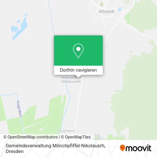 Gemeindeverwaltung Mönchpfiffel-Nikolausrh Karte