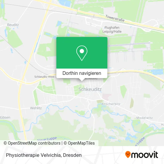 Physiotherapie Velvichia Karte