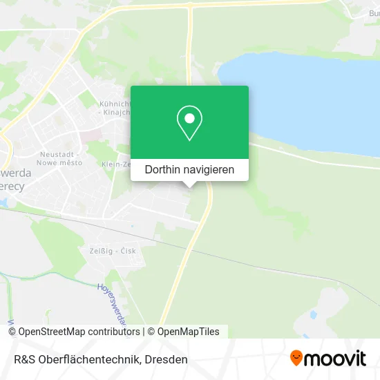 R&S Oberflächentechnik Karte