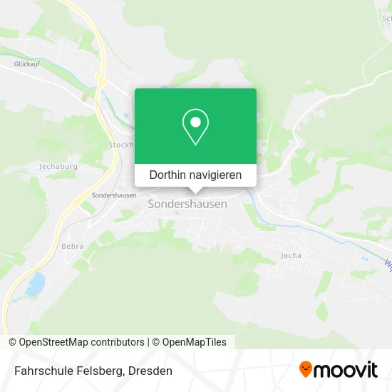 Fahrschule Felsberg Karte