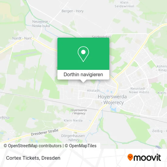 Cortex Tickets Karte