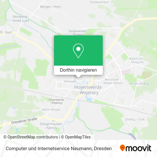 Computer und Internetservice Neumann Karte