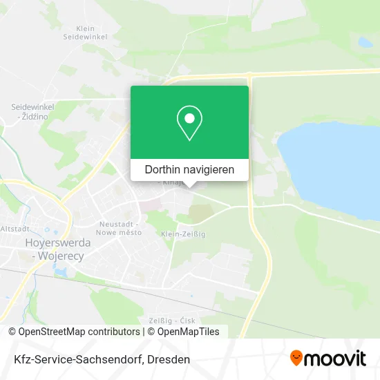 Kfz-Service-Sachsendorf Karte