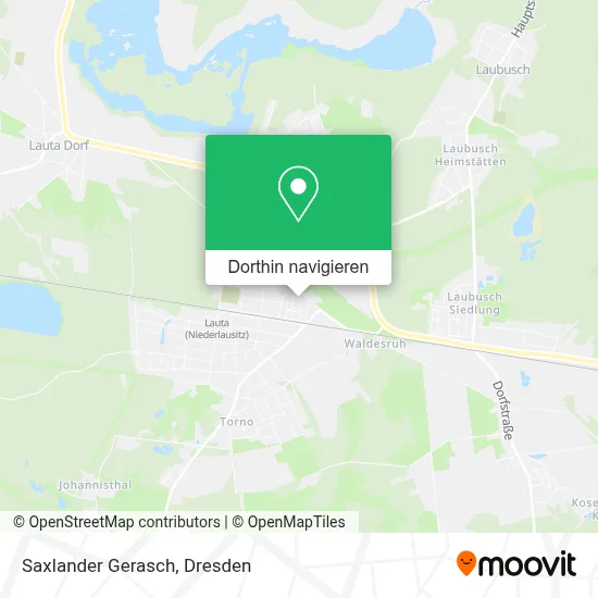 Saxlander Gerasch Karte