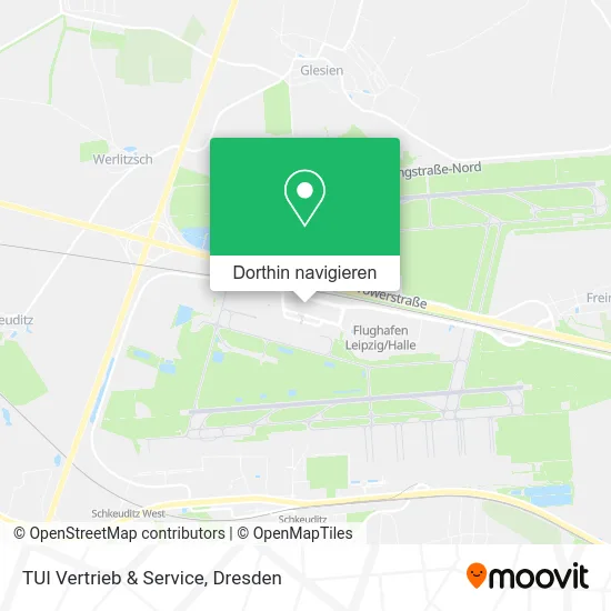 TUI Vertrieb & Service Karte